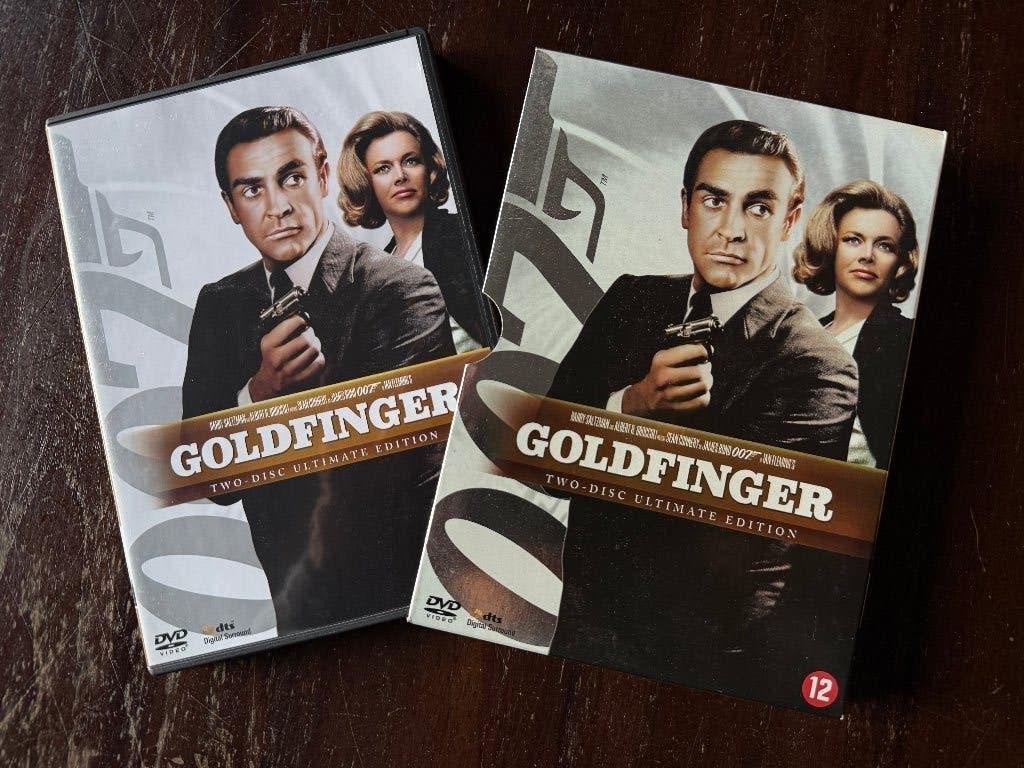 James Bond 007 Goldfinger ( 2 DVD Box )( Ultimate Edition ), Cd's en Dvd's, Speciale editie, Actie, Ophalen of Verzenden, Zo goed als nieuw