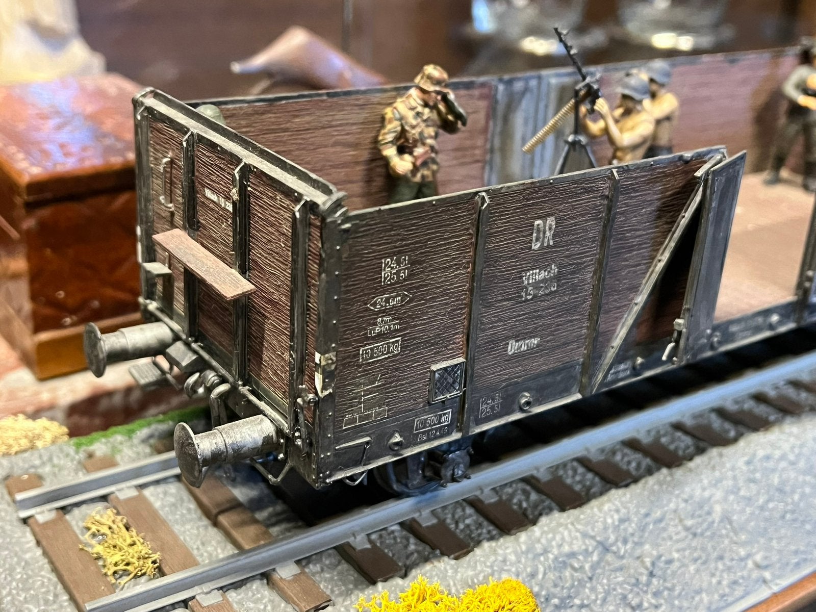 1/35 trein wagon WO2 duits, Ophalen, 1:35 tot 1:50, Nvt, Nvt
