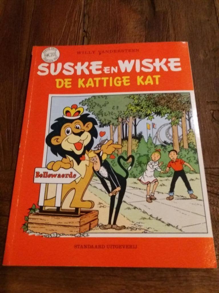 Suske en Wiske De Kattige Kat nr: 205 ( Jola ), Verzenden, Willy Vandersteen, Eén stripboek, Zo goed als nieuw