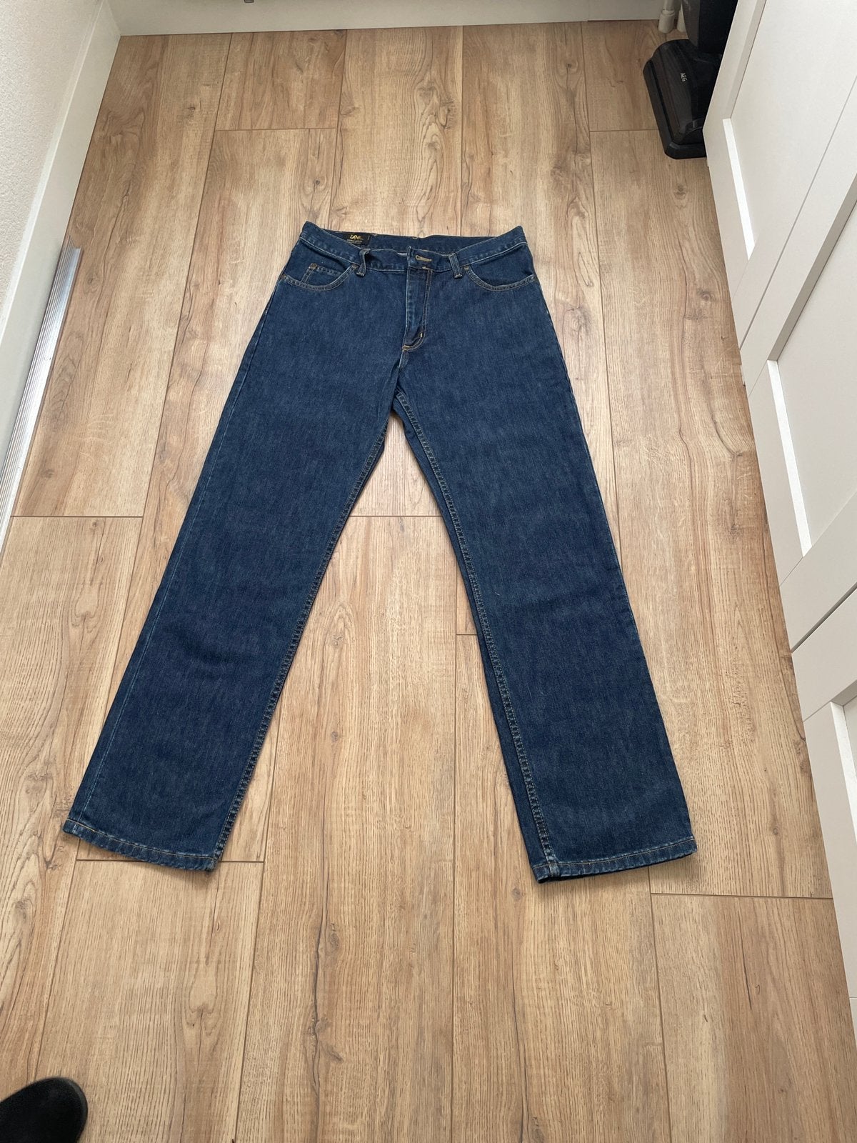 Heren spijkerbroek Lee, Ophalen of Verzenden, Zo goed als nieuw, Blauw, W33 - W34 (confectie 48/50)