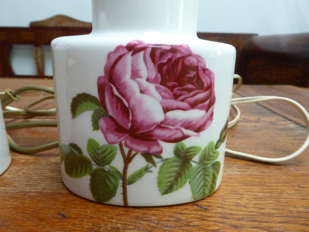 2 vintage porseleinen lampjes, Porcelaine de Paris, Antiek en Kunst, Ophalen of Verzenden