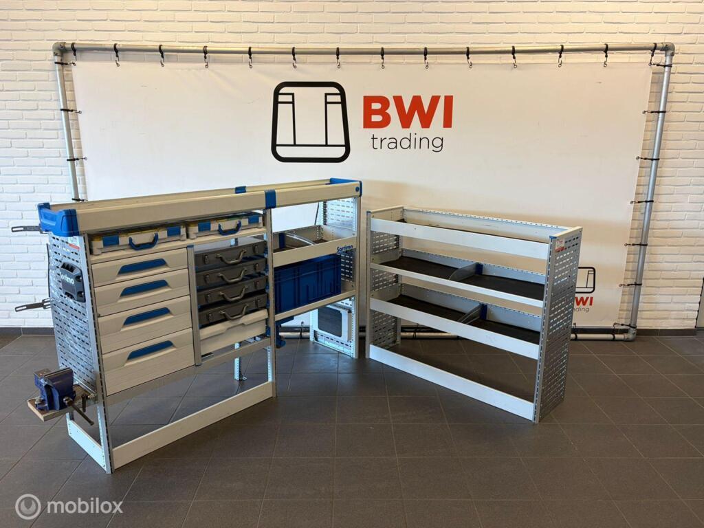 Sortimo set bedrijfswageninrichting L+R complete inrichting, Ophalen of Verzenden