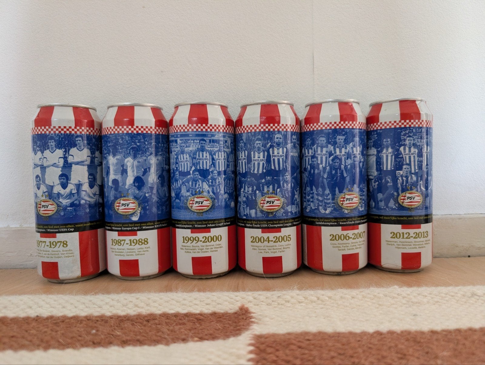PSV Bavaria blikken collectie - 100 jaar, Ophalen of Verzenden, Nieuw, PSV, Overige typen