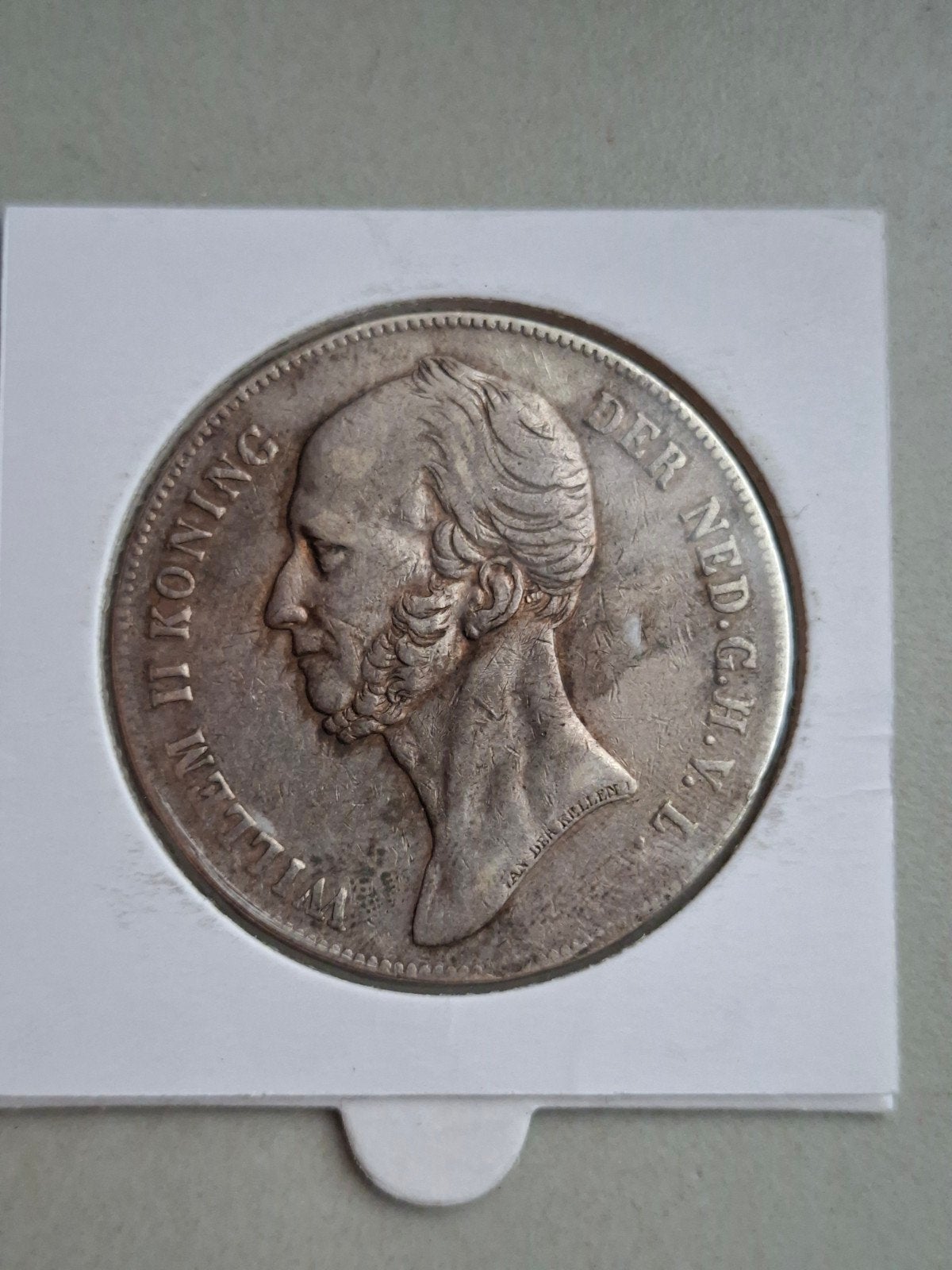 2½ gulden 1841 rijksdaalder 1841 Willem II, Postzegels en Munten, Zilver, Ophalen of Verzenden, Losse munt, 2½ gulden