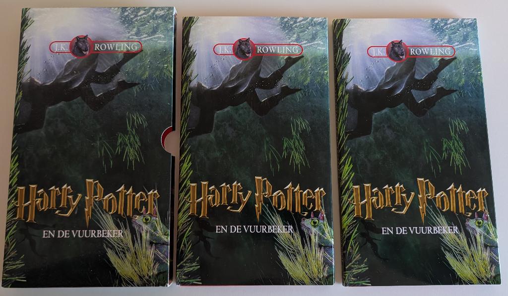 Luisterboek Harry Potter en de Vuurbeker. 16 cd's., Verzamelen, Harry Potter, Zo goed als nieuw, Overige typen, Ophalen of Verzenden