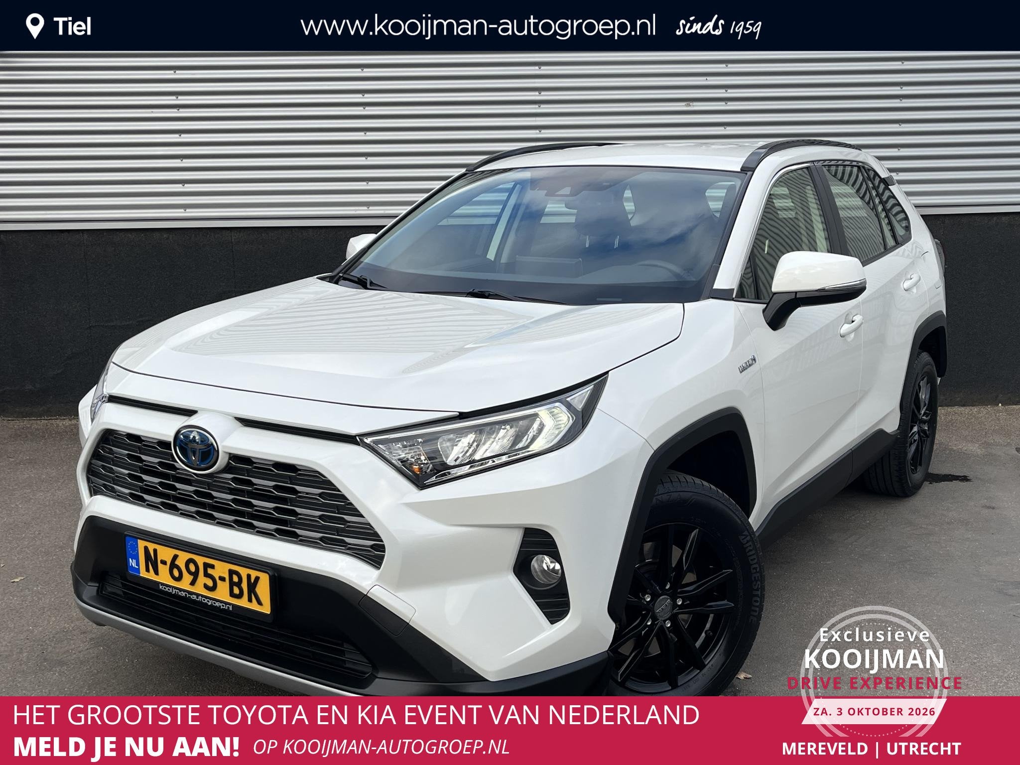 Toyota RAV4 2.5 Hybrid Active 1e eign. BTW-auto, Navigatie,