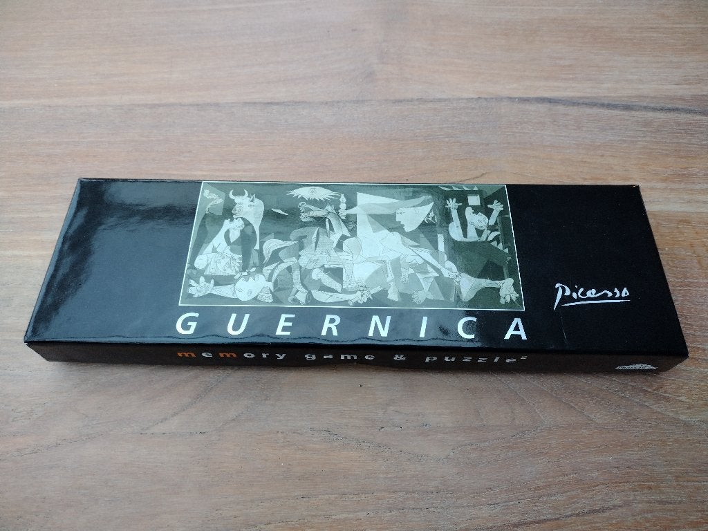 Picasso – Guernica puzzel, Ophalen of Verzenden, Minder dan 500 stukjes, Zo goed als nieuw, Legpuzzel