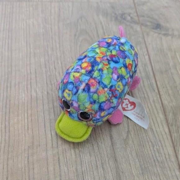 Vogelbekdier TY knuffel Australië, Ophalen of Verzenden, Zo goed als nieuw, Overige typen, Klein (minder dan 20 cm)