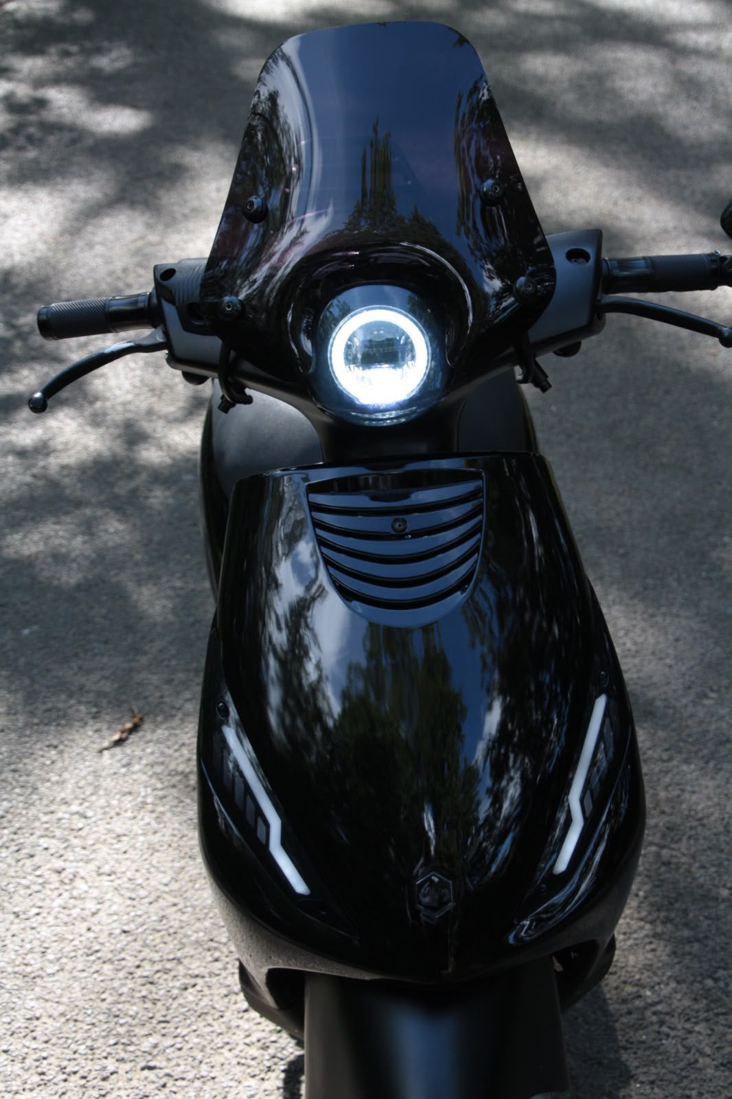 Nette Piaggio Zip 50cc 4t, Ophalen, Maximaal 45 km/u, Zip, Zo goed als nieuw