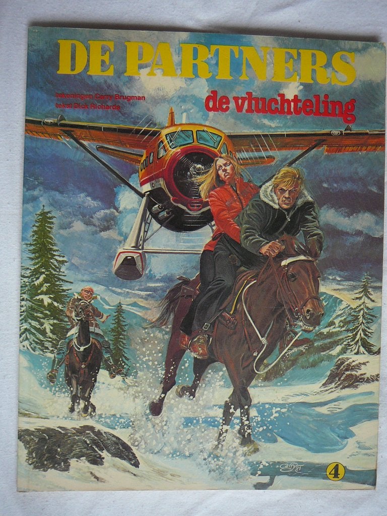 de partners, de vluchteling, Eén stripboek, Ophalen of Verzenden