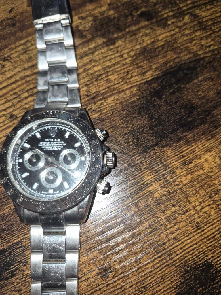 Rolex Daytona 24 Winner uit 1996 - Zeldzaam Polshorloge, Staal, Gebruikt, Polshorloge, Ophalen of Verzenden