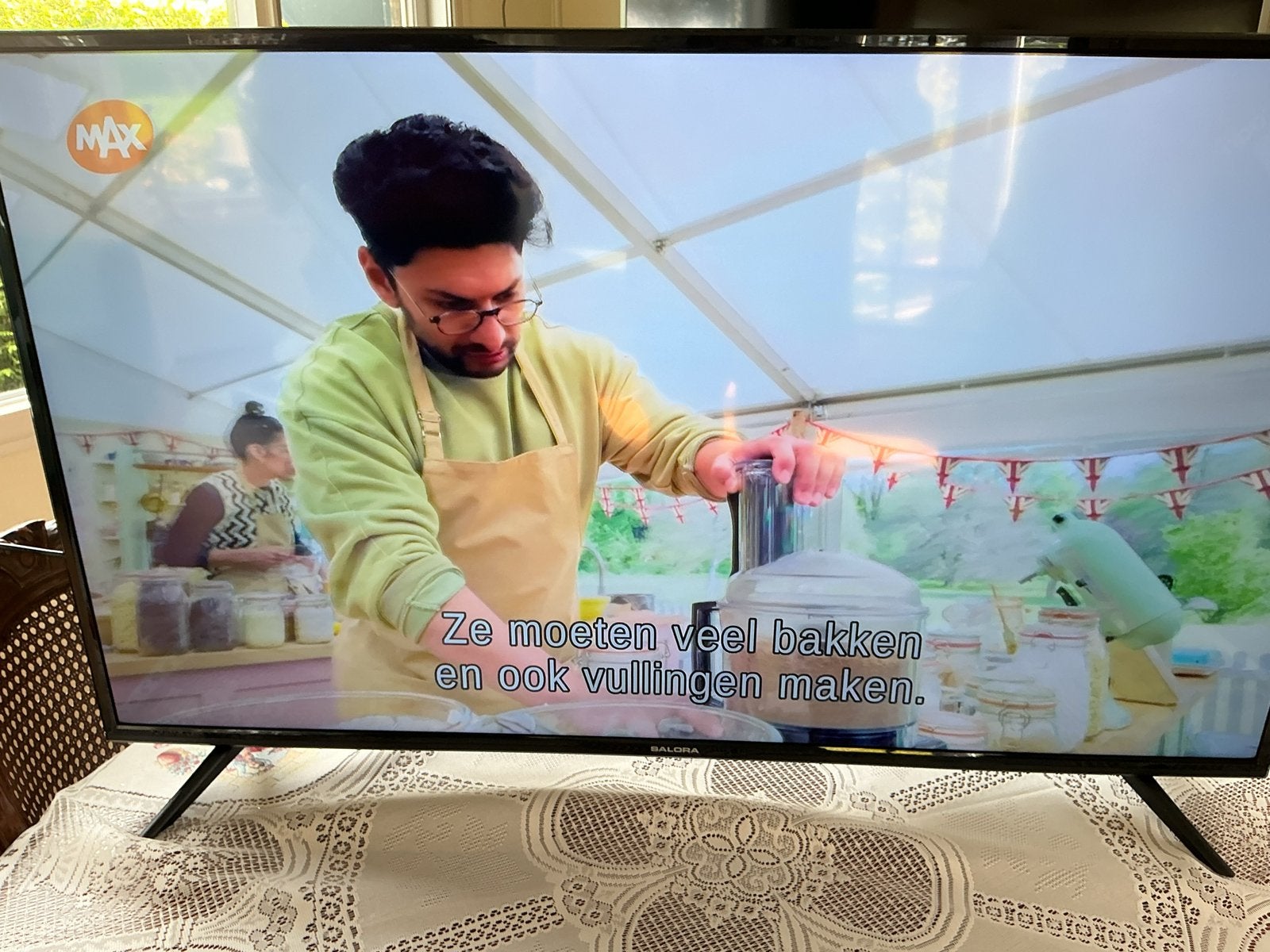 Salora 4K UHD LED TV 43 inch, LED, 50 Hz, Zo goed als nieuw, 100 cm of meer