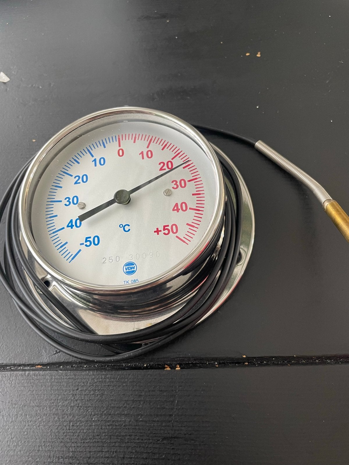 VDH TK085 Thermometer -50/+50C met 1,5M sensor, Ophalen of Verzenden, Nieuw