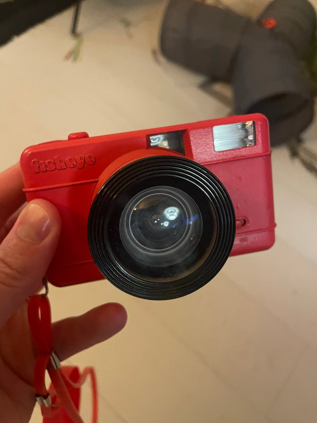 Lomography Fisheye camera - defect, Ophalen of Verzenden, Niet werkend, Compact, Overige Merken