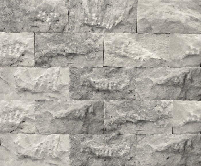 Steenstrip / wall tile Clouds Marble 30x15x1,5-2,5 cm, Tuin en Terras, Ophalen of Verzenden, Natuursteen, Overige typen