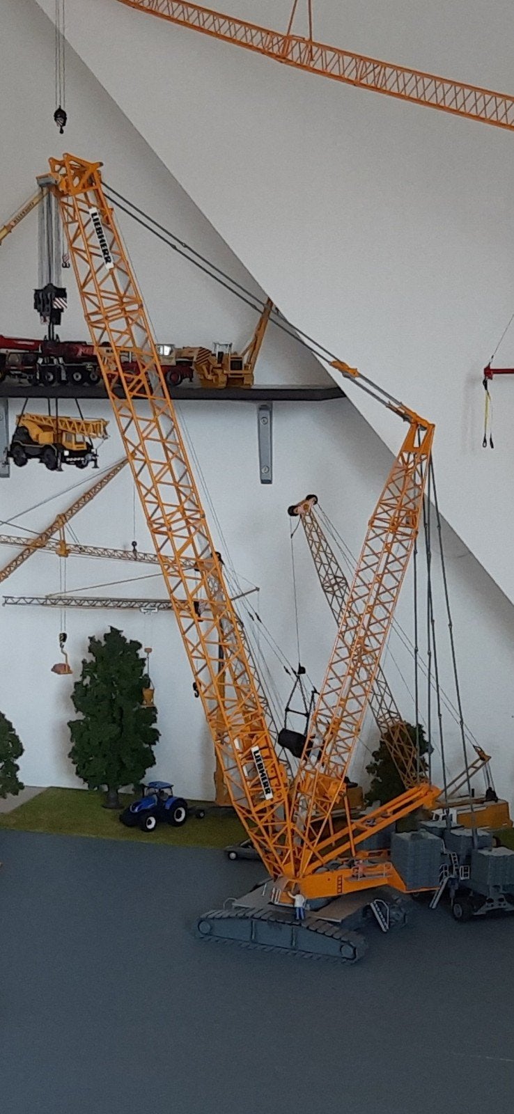 liebherr LR 1750 hijskraan van conrad, Ophalen, Zo goed als nieuw, Hijskraan, Tractor of Landbouw, Conrad