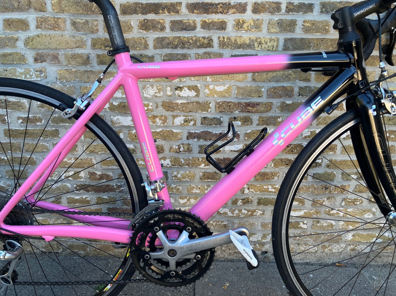Mooie roze CUBE vintage racefiets, Aluminium, Minder dan 49 cm, Zo goed als nieuw, Meer dan 20 versnellingen