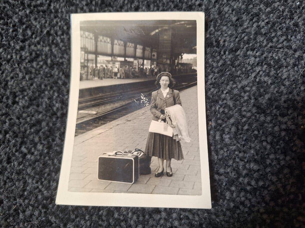 1952 Rotterdam Treinstation Delftsche Poort, Verzenden, 1940 tot 1960, Zuid-Holland