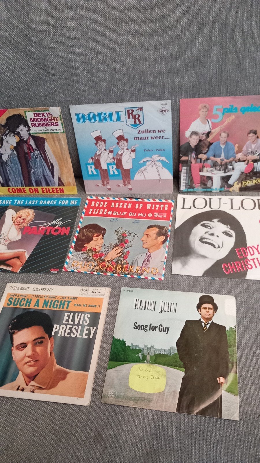Privé collectie singeltjes. Flinke partij singletjes., 7 inch, Ophalen of Verzenden, Zo goed als nieuw, Pop