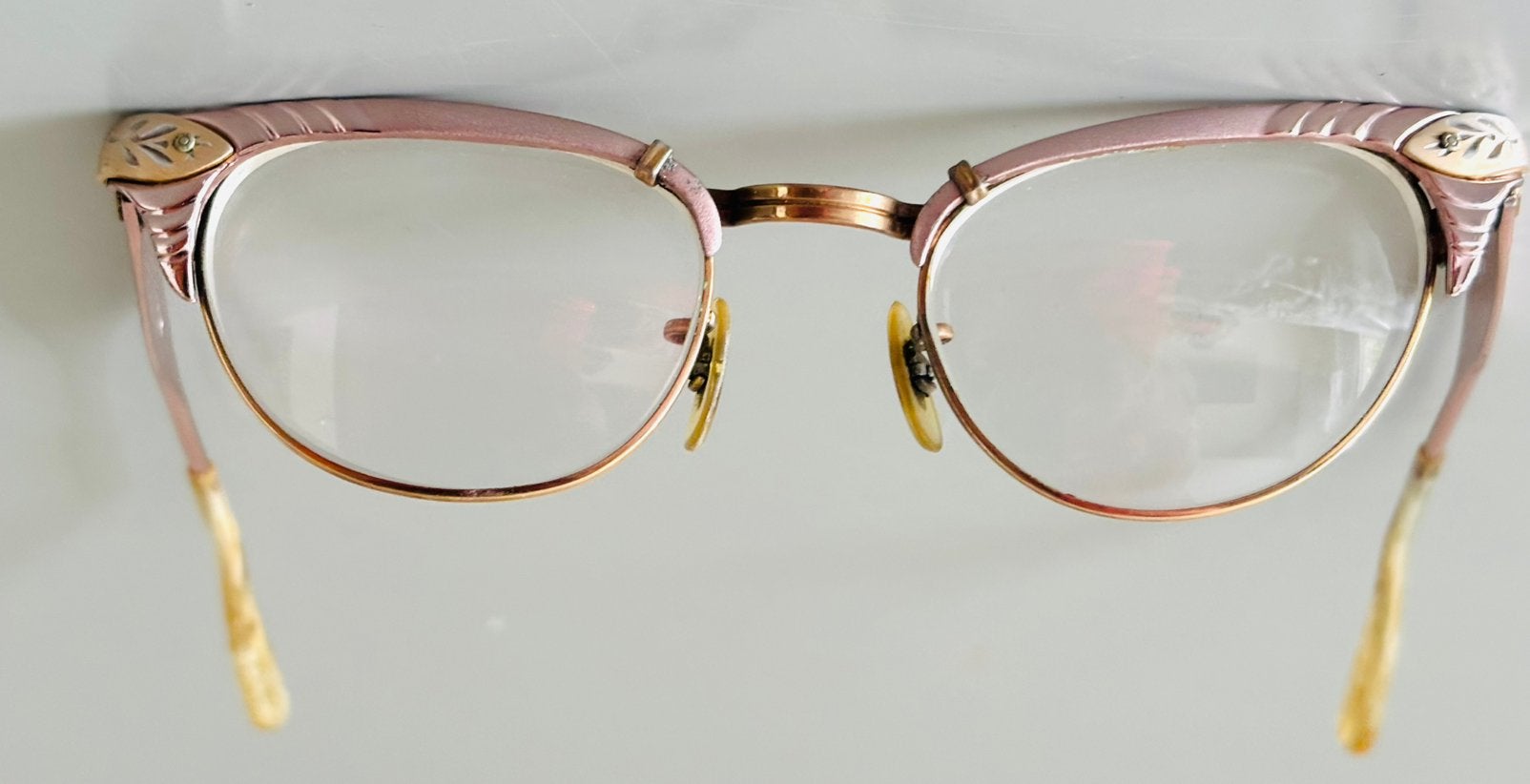 Vintage cat eye Caspari USA bril jaren 50, Ophalen of Verzenden, Zo goed als nieuw