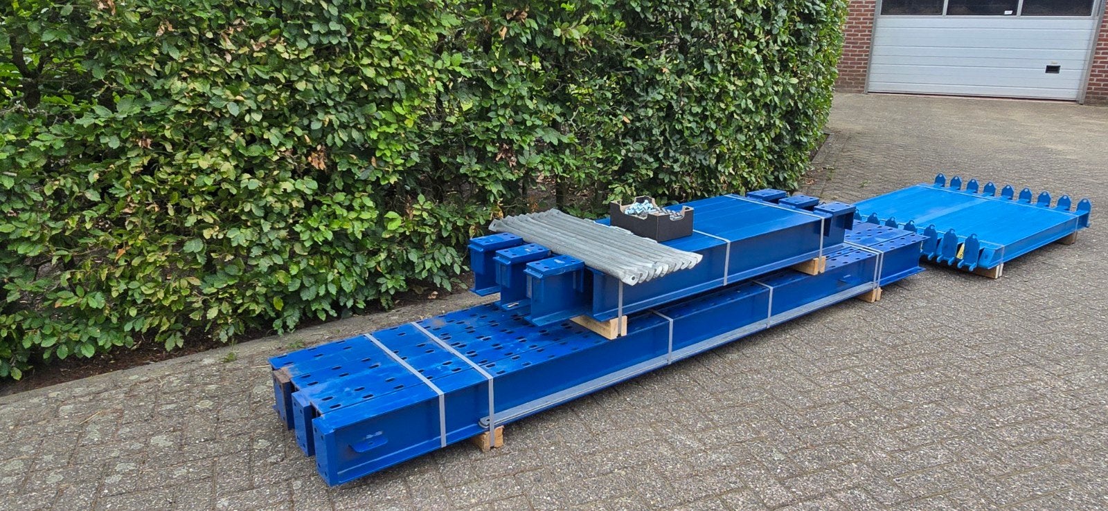 4,5 meter OHRA draagarmstellingen , magazijnstelling, Ophalen