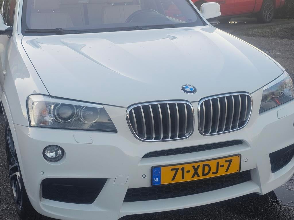 BMW X3 35D Xdrive Aut8 2012 Wit, Auto's, Automaat, Beige, 2993 cc, 2000 kg