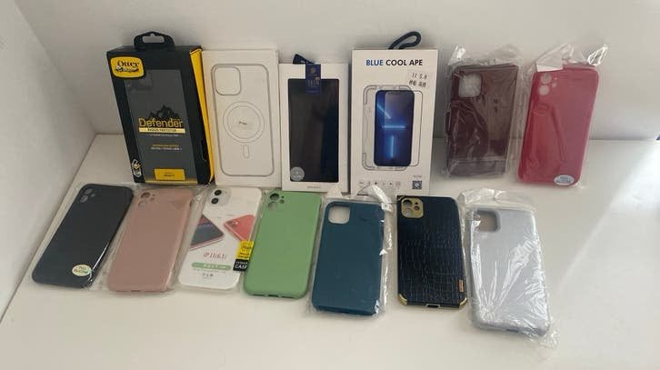 Diverse iPhone Hoesjes - Nieuw en Zo goed als nieuw, IPhone 11, Overige merken, Nieuw, Hoesje of Tasje
