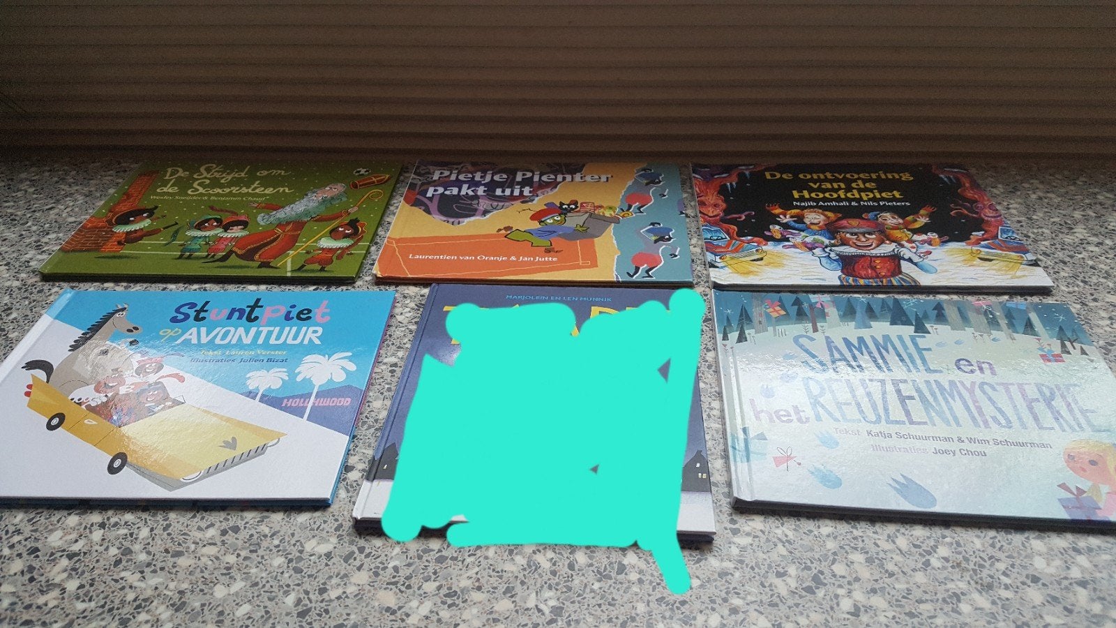 5 Sinterklaas boeken, Diversen, Ophalen of Verzenden, Zo goed als nieuw