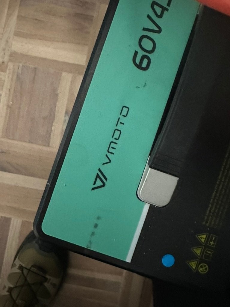 Super soco 60V 43Ah accu, Ophalen, Gebruikt