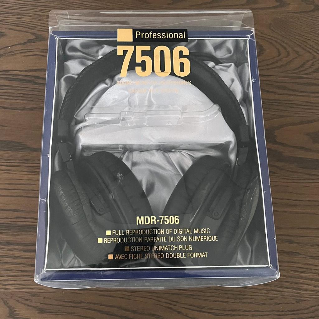 Sony MDR-7506 – ZGAN + extra oorkussens, Ophalen, Zo goed als nieuw, Sony