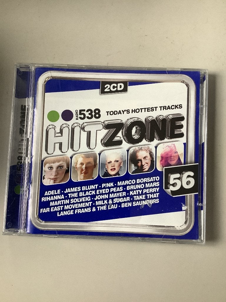 Hitzone 56 (2 cd’s), Ophalen of Verzenden, Zo goed als nieuw, Nederlandstalig