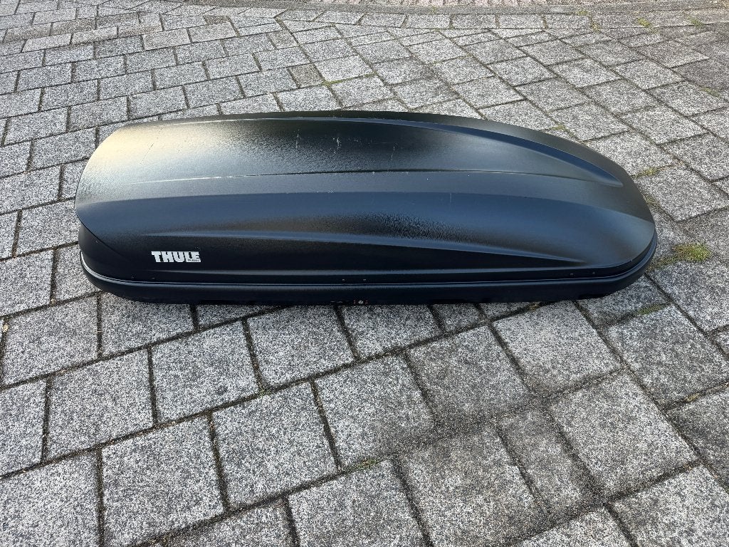 THULE Pacific 780 ZWART ANTRACIET dakkoffer / skibox, Auto diversen, Dakkoffers, Ophalen, Zo goed als nieuw
