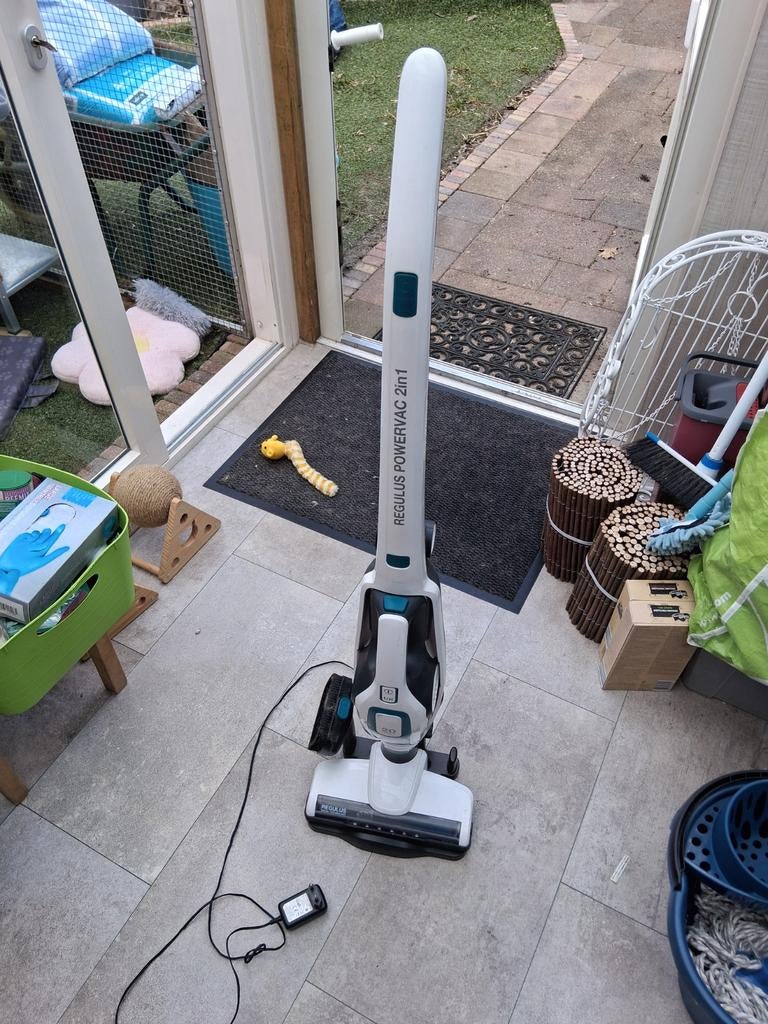 Leifheit Regulus PowerVac 2in1 accu stofzuiger, Ophalen of Verzenden