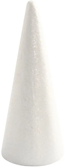 Styropor (piepschuim) kegel Ø 7 cm en 19,5 cm hoog, ., Nieuw, Ophalen of Verzenden, .