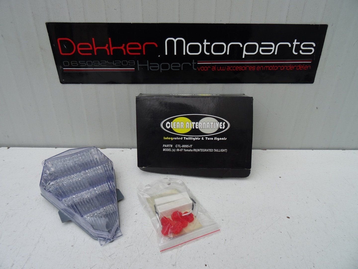 Achterlicht + Geïntegreerde Knipperlichten YZF R6 2006-2007, Motoren, -, -, Nieuw, Ophalen of Verzenden