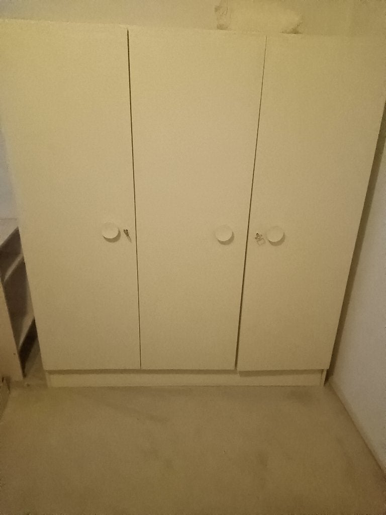 Kledingkast, Huis en Inrichting, Ophalen, Met deur(en), Gebruikt, 100 tot 150 cm