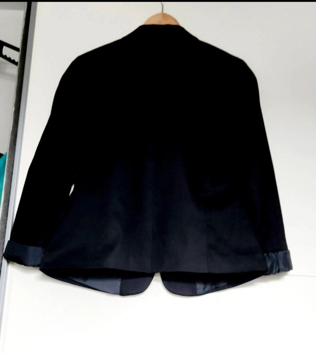 Nieuwe Zwarte Elegante Dames Colbert Blazer Maat 42, Ophalen of Verzenden