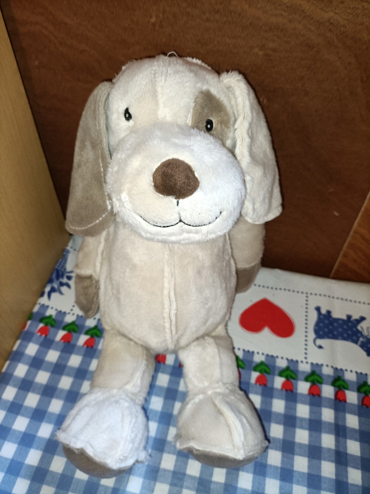 Fbto Snoef de hond knuffel oude versie 36 cm groot, Ophalen of Verzenden, Zo goed als nieuw