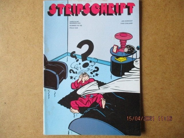 adv1169 stripschrift 151/152, Boeken, Eén stripboek, Ophalen, Gelezen