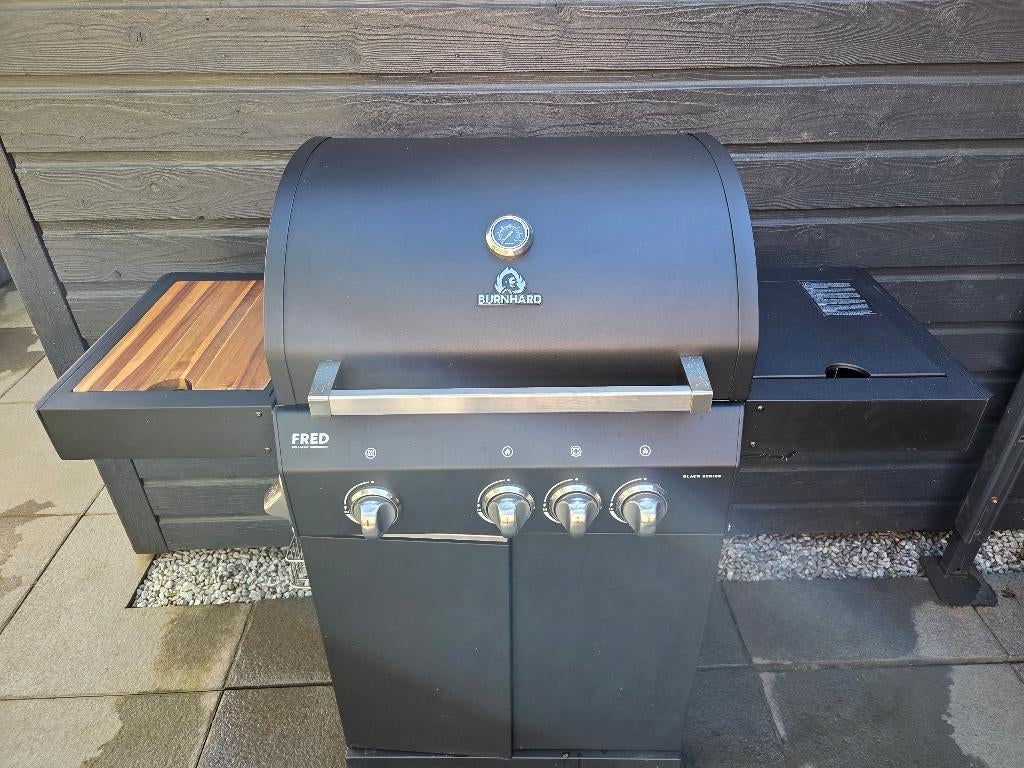 Burnhard gasbarbecue 3 branders, Ophalen, Gebruikt, Overige merken