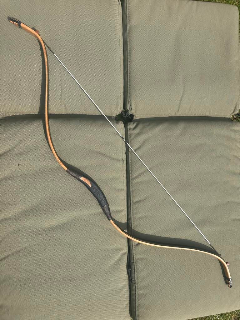 Traditionele ruiterboog  - Handgemaakt van het merk Grozer, Ophalen of Verzenden, Gebruikt, Longbow
