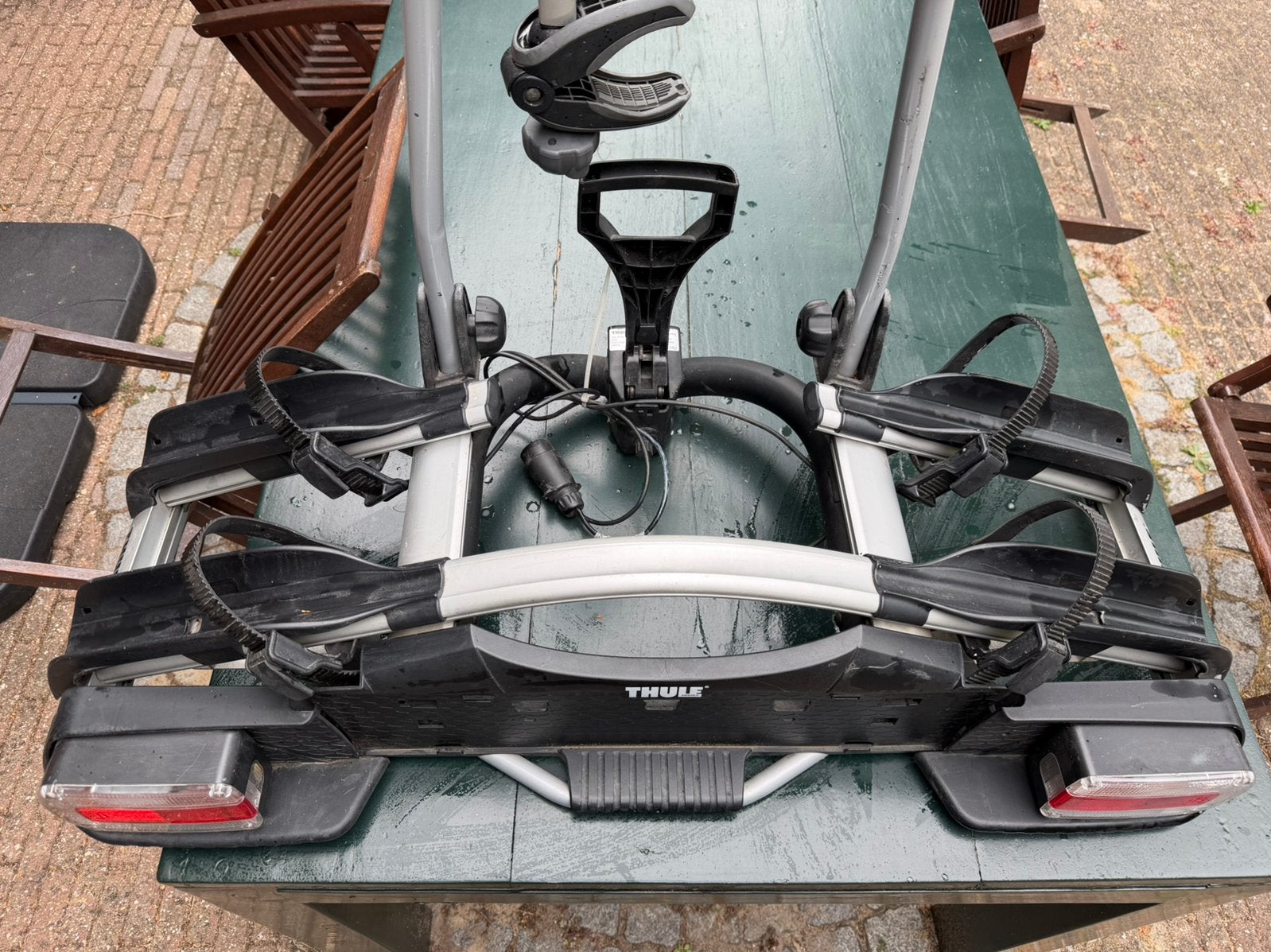 Nette Thule EuroWay G2 921, Auto diversen, Fietsendragers, Ophalen, Gebruikt, Trekhaakdrager