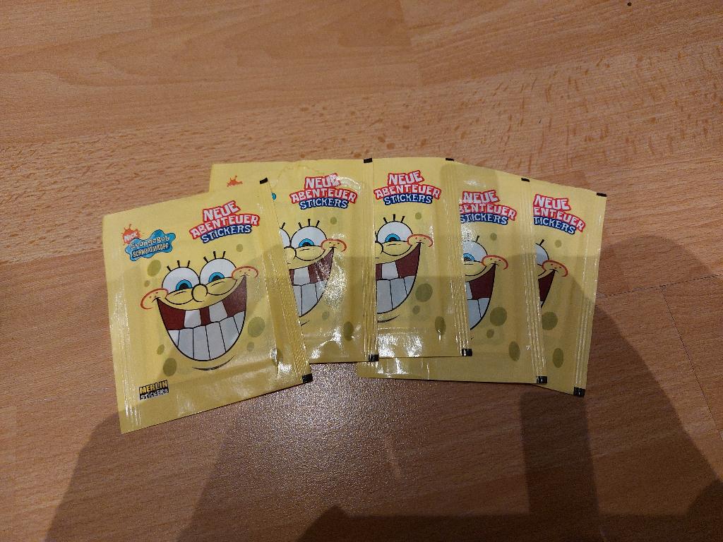 Panini Spongebob zakjes, Verzamelen, Ophalen, Nieuw, Overige typen