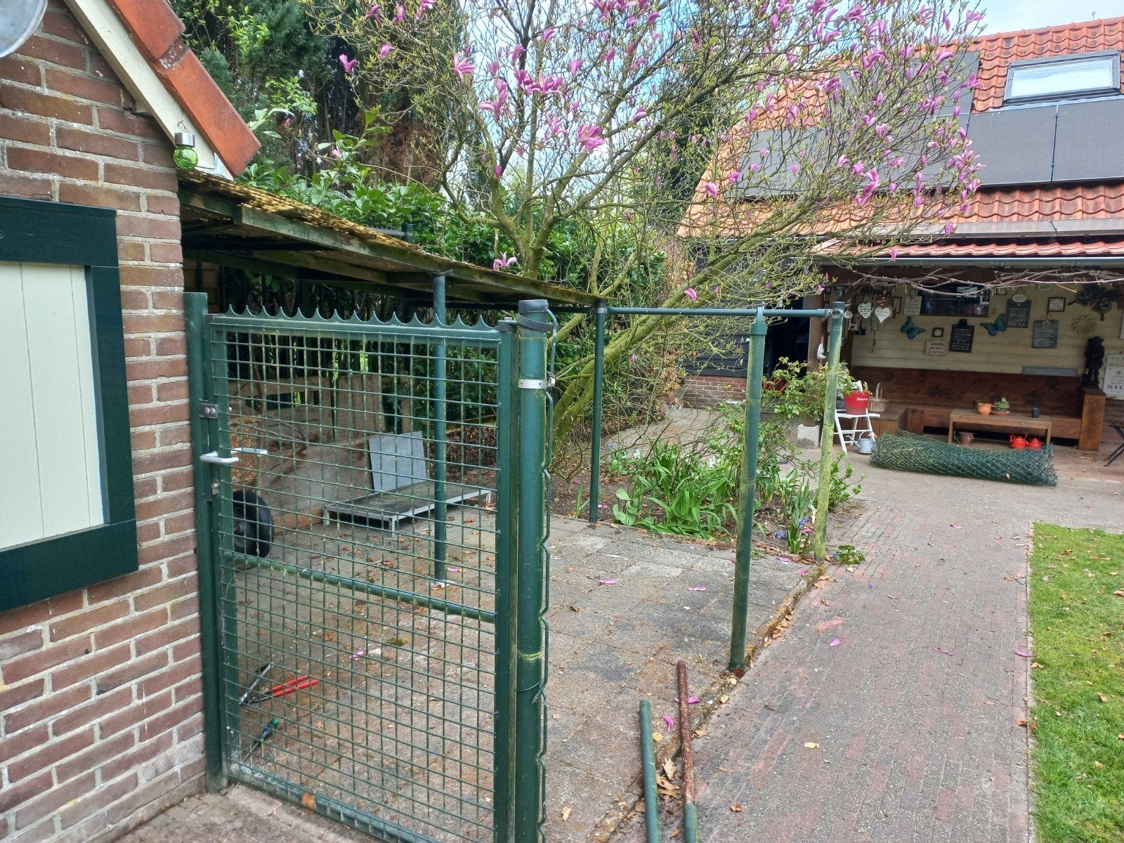 hondenkennel, Ophalen