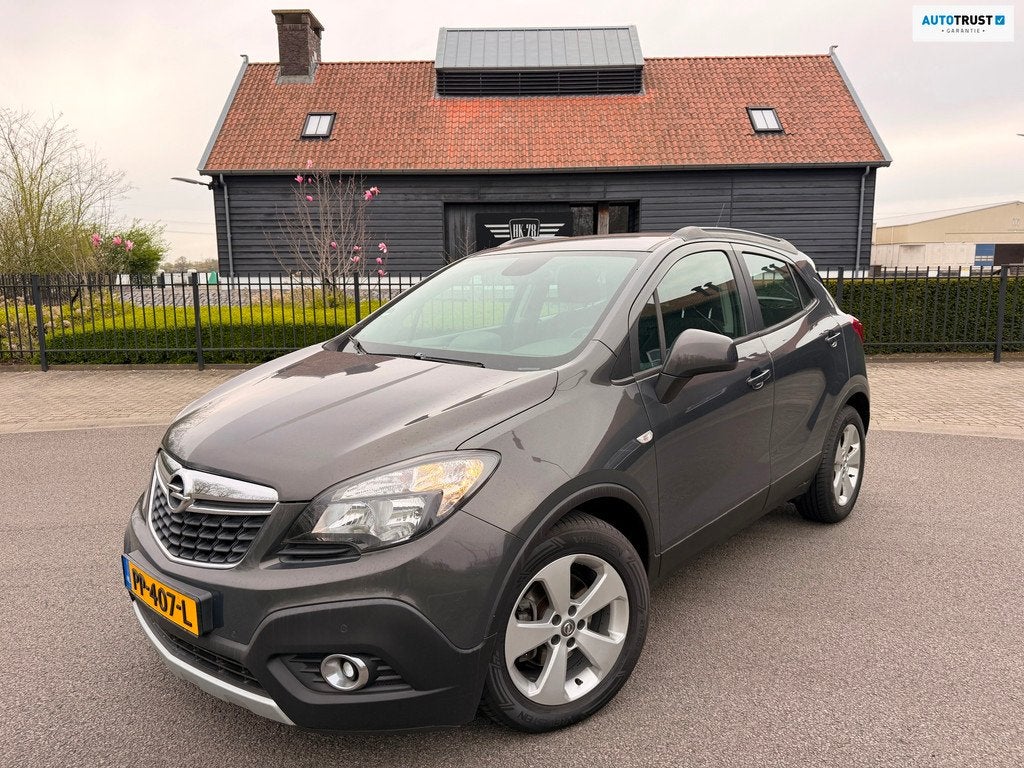 Opel Mokka 1.4 TURBO COSMO AIRCO/ECC NAVIGATIE CAMERA TREKHA, Voorwielaandrijving, Stof, Gebruikt, 4 cilinders