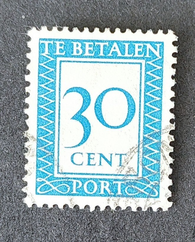 nederland nvph p97 port 97, Postzegels en Munten, Postzegels | Nederland, Verzenden, Na 1940, Gestempeld