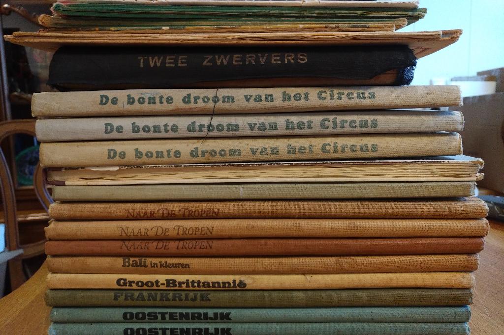 17 Plaatjesalbums 1936 - 1964, Boeken, Ophalen of Verzenden, Gelezen, Diverse, Plaatjesalbum