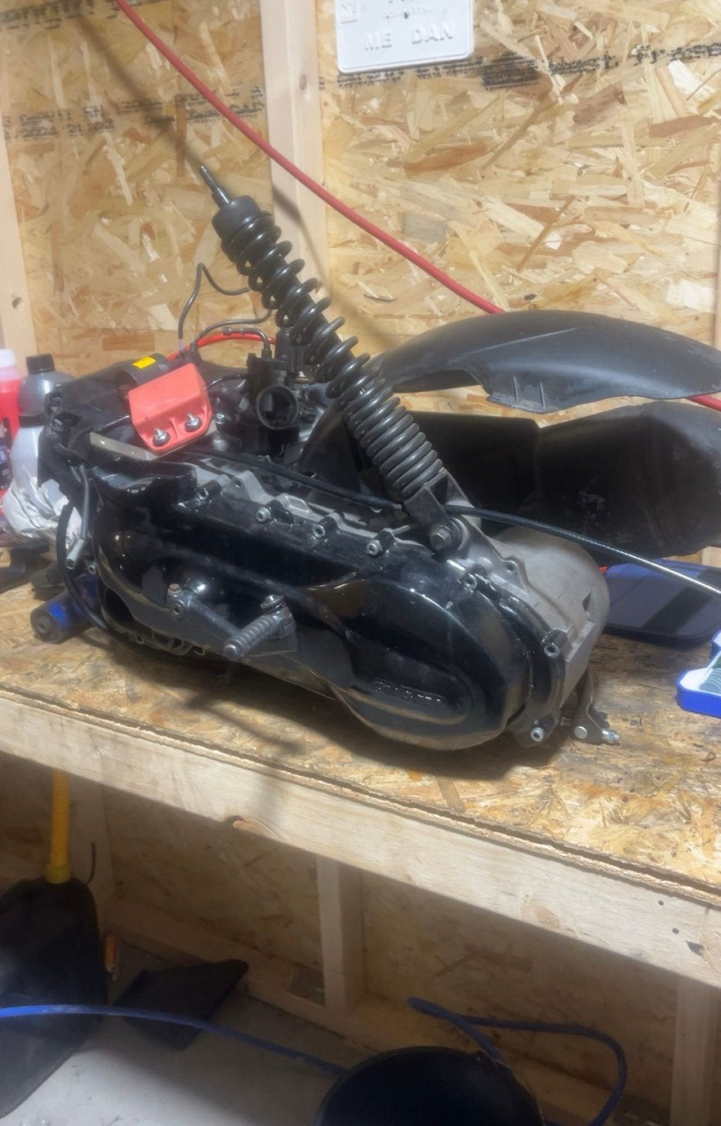 piaggio skipper 125 blok, Motoren, Ophalen