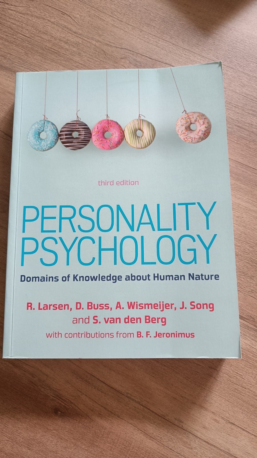 Personality Psychology, 3rd Edition, Zo goed als nieuw, Gamma, R. Larsen, D. Buss, A. Wismeijer, J. Song, S. van den Berg, HBO