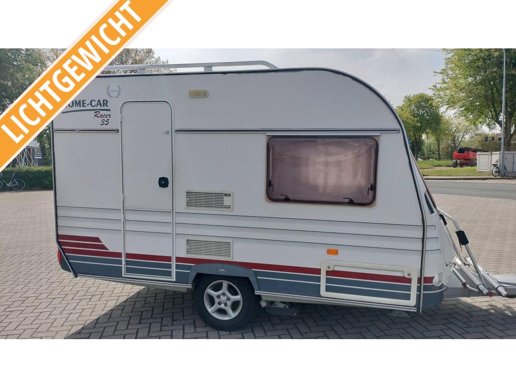 Home-Car Racer 35 met mover en voortent, Standaardzit, Tot en met 2, Ringverwarming, Bedrijf